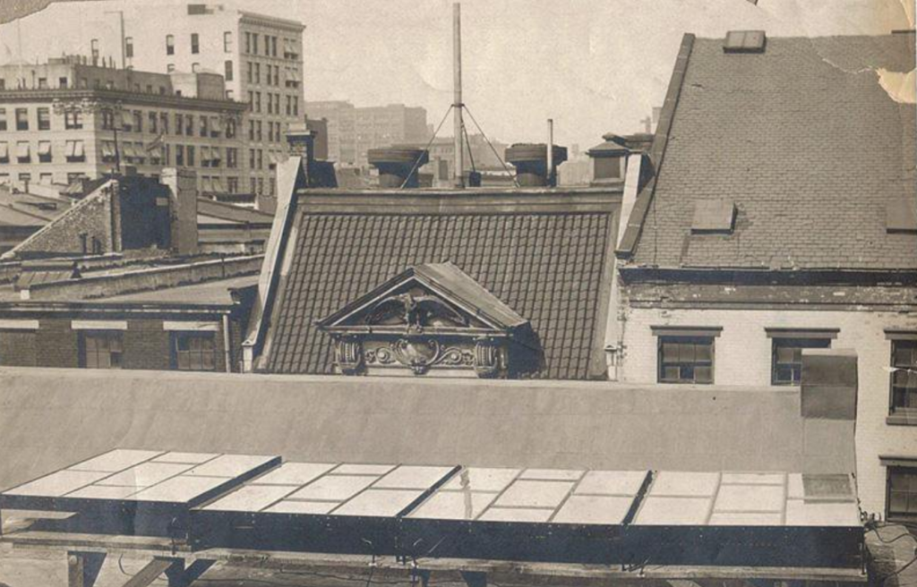 Solar Panels in rooftop of Newyork