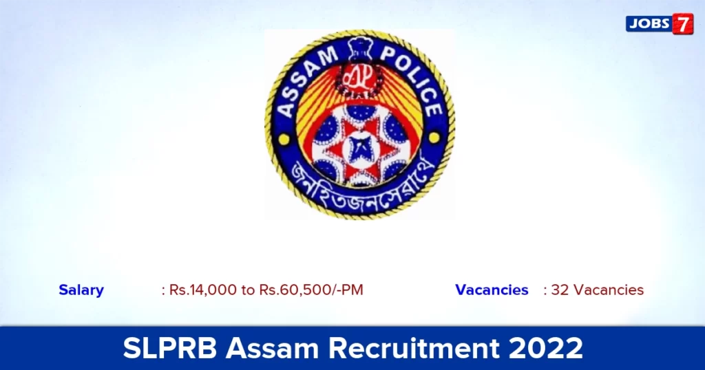SLPRB Assam Recruitment 