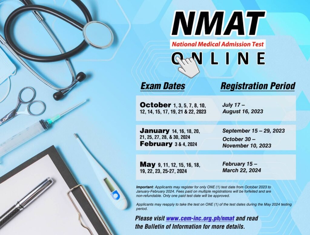 NMAT Exam Date 2024