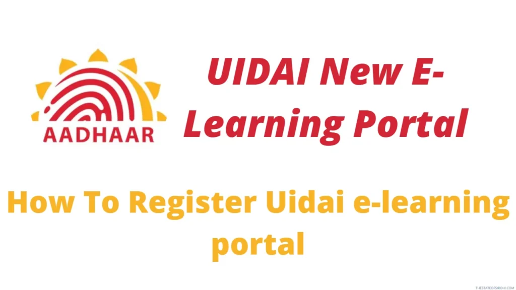 UIDAI e Learning Portal 2023